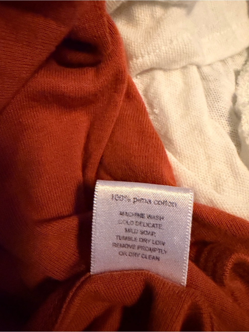 Peruvian Connection Rust Tank Top - Picture 3 of 4